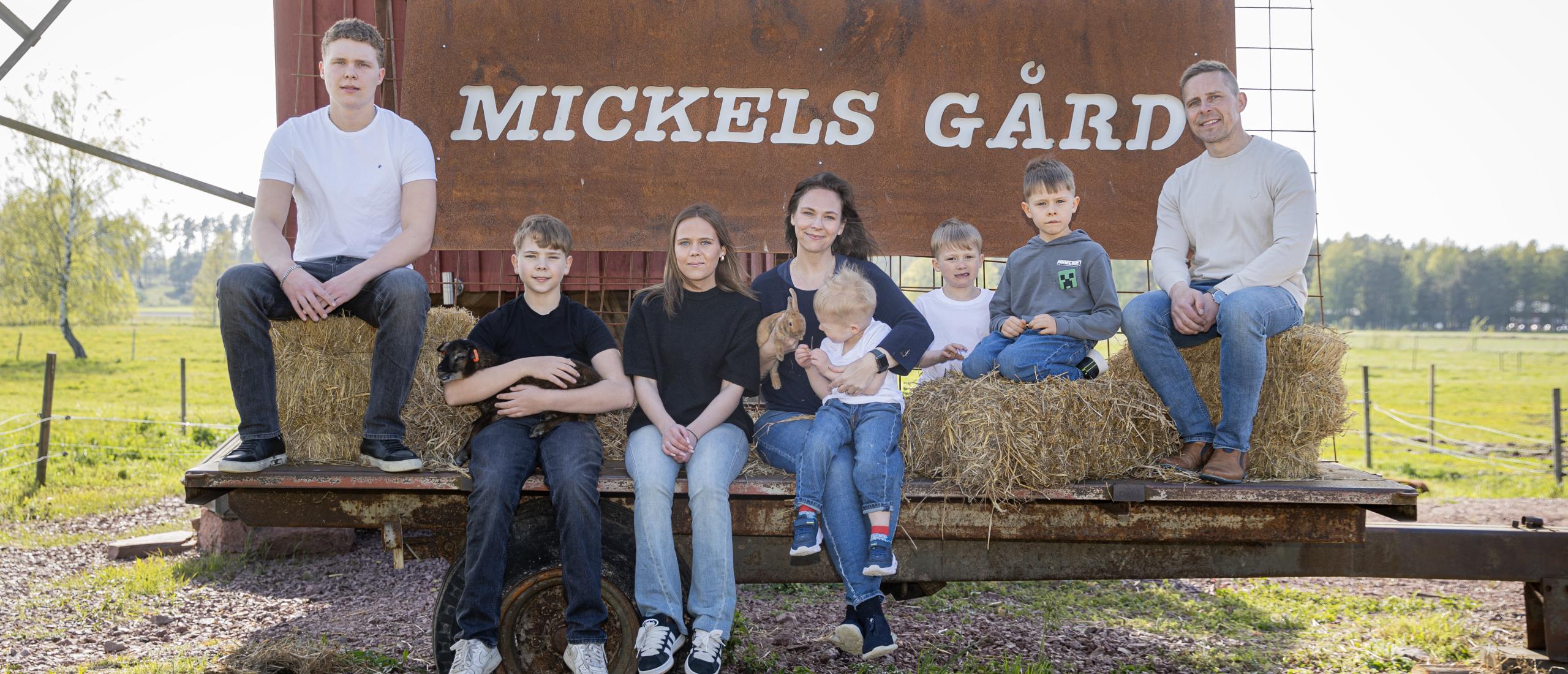 Familjen på Mickels gård